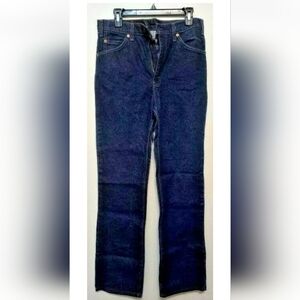 Vintage 1990's Levis 517 Boot Cut Dark Wash Jeans Men’s Size 33x34 Orange Tab